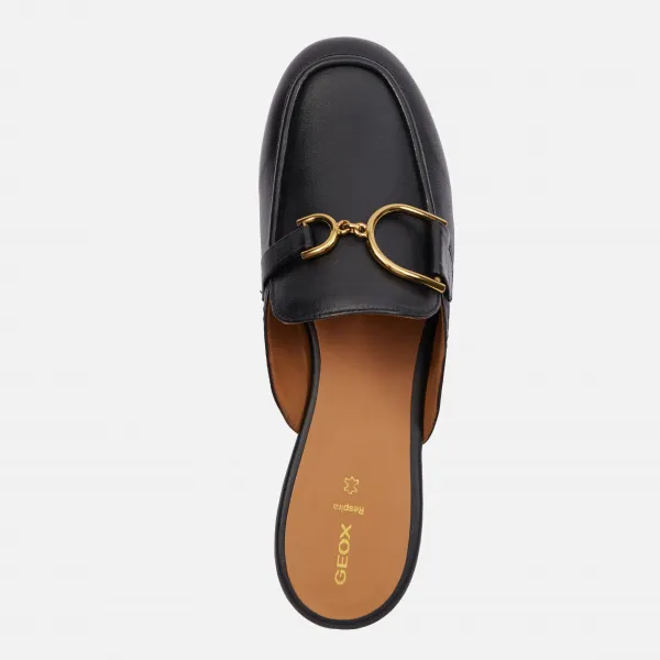 Black women's moccasins Geox Palmaria - Women's