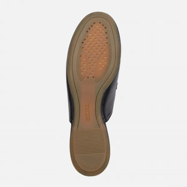Black women's moccasins Geox Palmaria - Women's