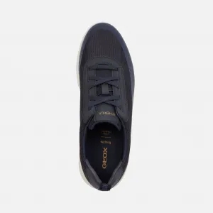 Dark Blue Men's Geox Spherica Sneakers - Men's