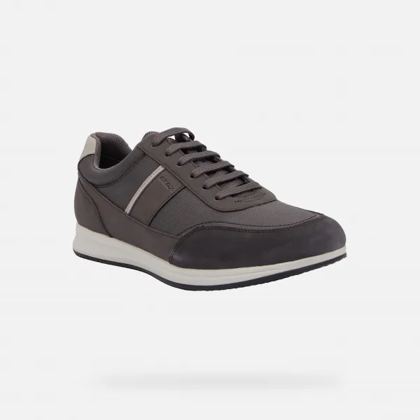 Dark grey men's sneakers Geox Avery - Men's