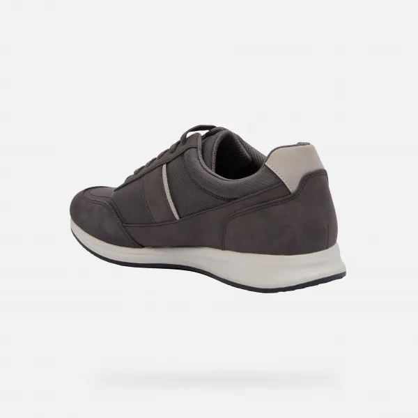 Dark grey men's sneakers Geox Avery - Men's