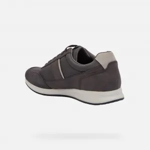Dark grey men's sneakers Geox Avery - Men's