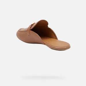 Brown women's moccasins Geox Palmaria - Women's