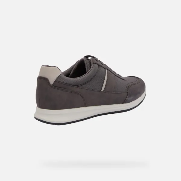 Dark grey men's sneakers Geox Avery - Men's