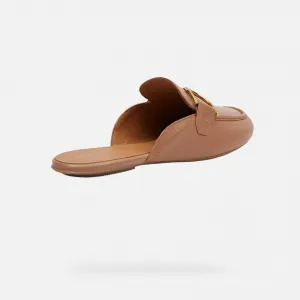 Brown women's moccasins Geox Palmaria - Women's