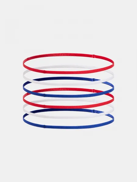 Women's headbands Under Armour W MINI ELASTIC 6PK - Women's