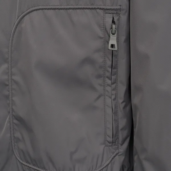 Dark grey men's jacket Geox Snake - Men