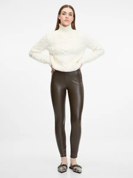 Brown Women's Leggings ORSAY - Women's