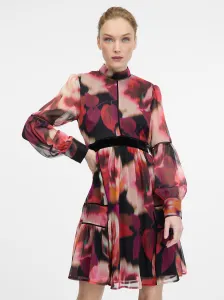 Red Patterned Women's Knee-Length Dress ORSAY - Women's