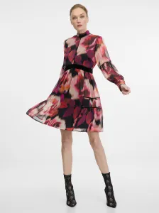 Red Patterned Women's Knee-Length Dress ORSAY - Women's