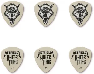 Dunlop White Fang Pick Tin 1.14