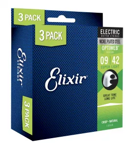 Elixir Optiweb Super Light 3-Pack