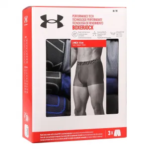 3PACK pánske boxerky Under Armour viacfarebné (1383883 400) S, trenky