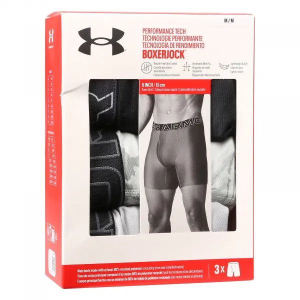 3PACK pánske boxerky Under Armour viacfarebné (1383879 377) L, trenky