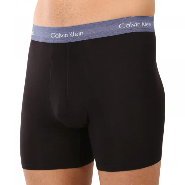 3PACK pánske boxerky Calvin Klein čierné (NB1770A-VXQ) M, trenky