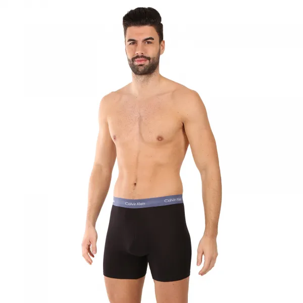3PACK pánske boxerky Calvin Klein čierné (NB1770A-VXQ) M, trenky