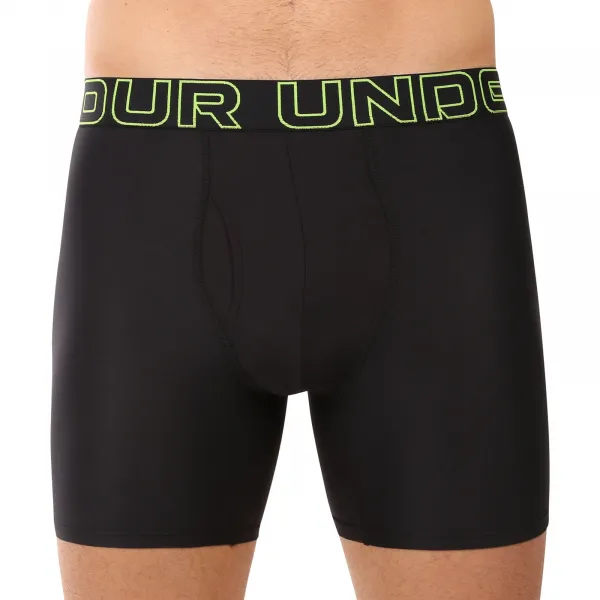 3PACK pánske boxerky Under Armour čierné (1383878 005) M, trenky