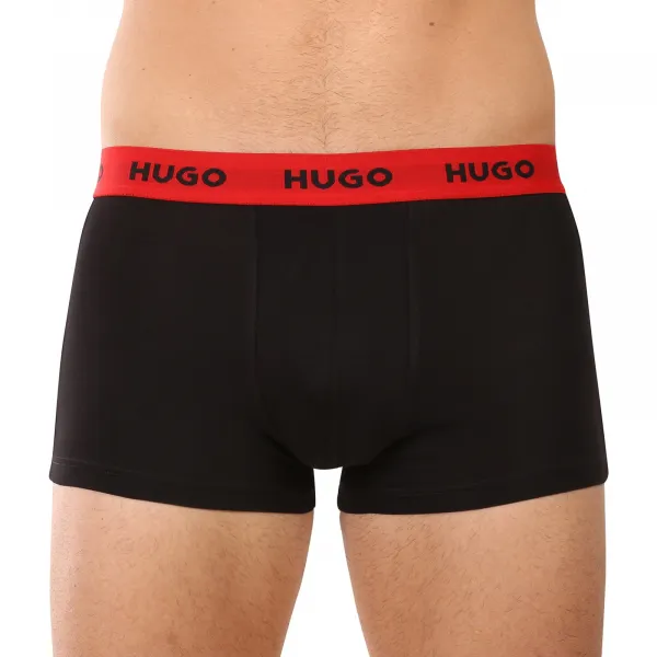 3PACK pánske boxerky HUGO viacfarebné (50532611 979) S, trenky