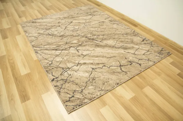 Koberec Aqua Marble 04 mramor, béžový / sivý