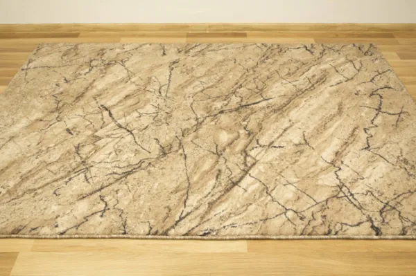 Koberec Aqua Marble 04 mramor, béžový / sivý