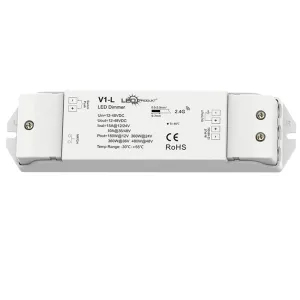 LEDprodukt LED prijímač V1-L RF 2,4GHz 15A