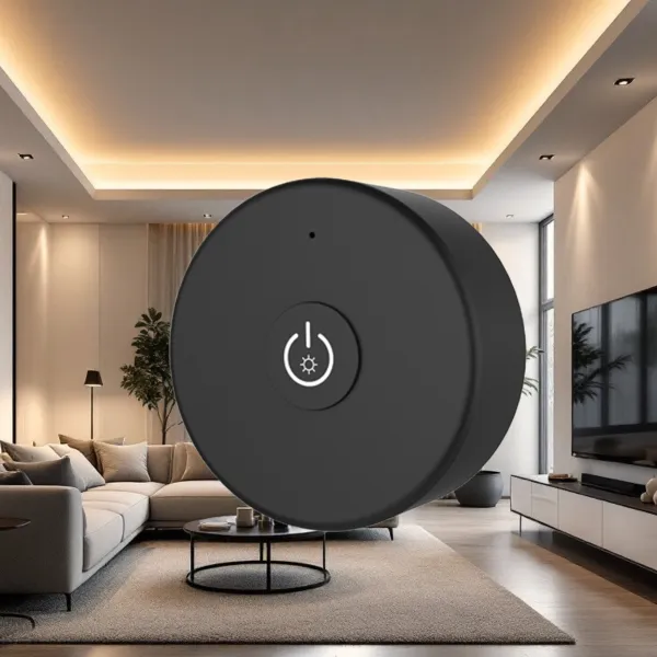 LEDprodukt LED ovládač RF12 mini čierny