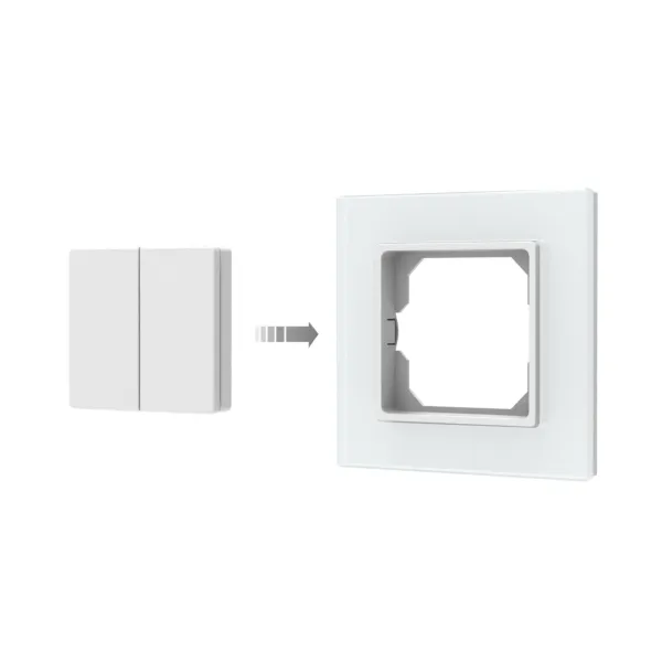 LEDprodukt LED ovládač RF12 glass 2 okruhy