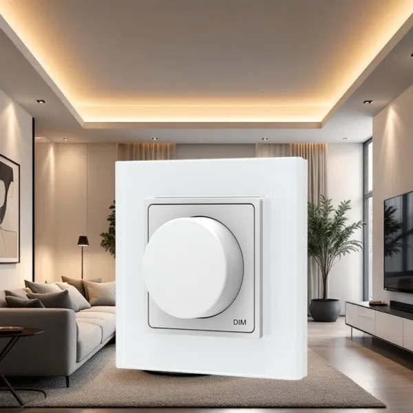 LEDprodukt LED ovládač RF12 glass otočný