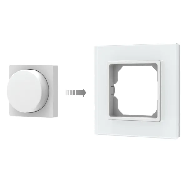 LEDprodukt LED ovládač RF12 glass otočný