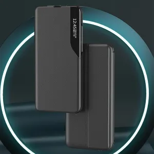 MG Eco Leather View knižkové puzdro na Samsung Galaxy A36, modré