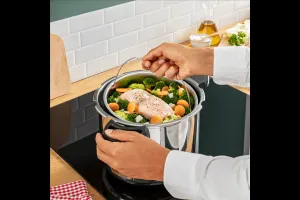 Tlakový hrniec Tefal Clipso Minut Easy 6 l P4620768 Nerezový/Čierny