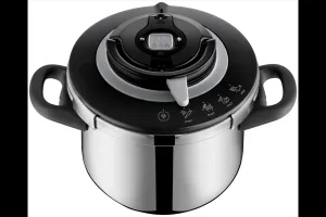 Tlakový hrniec Tefal Clipso+ CHEF 6 l P4550731 Nerezový/Čierny