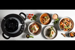 Tlakový hrniec Tefal Clipso+ CHEF 8 l P4551431 Nerezový/Čierny