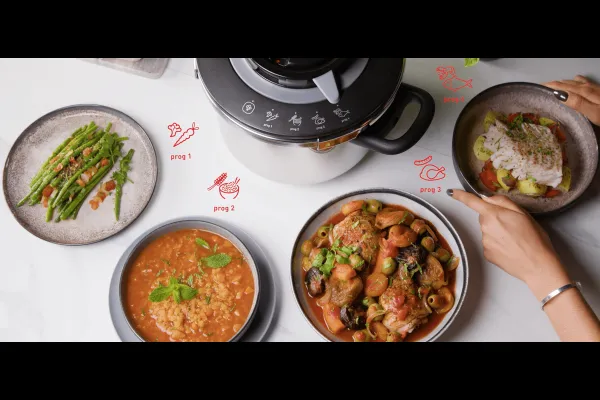 Tlakový hrniec Tefal Clipso+ CHEF 8 l P4551431 Nerezový/Čierny