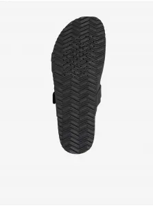 Black Men's Leather Slippers Geox Ghita - Men's