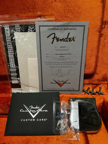 Fender Custom Shop 2012 Telecaster 63 NOS 3TSB