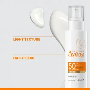 Avène Sun Anti-Age Fluid ochranný fluid proti vráskam SPF 50 40 ml