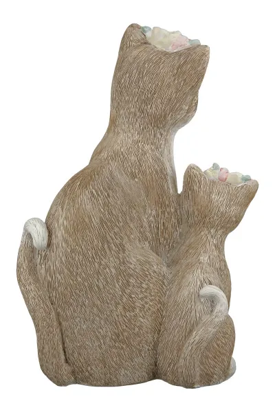 Gilde Dekorační figurka Kočka Nala s kotětem