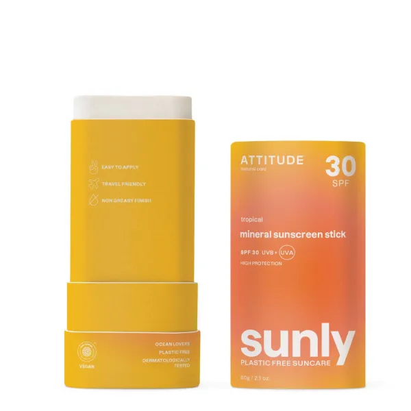 ATTITUDE 100% ochranná tyčinka na celé telo SPF 30