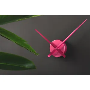 Karlsson 4348PI dizajnové nástenné hodiny ružové,priemer 48 cm