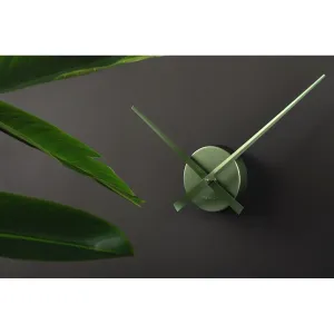 Karlsson 4348DG dizajnové nástenné hodiny zelené,priemer 48 cm