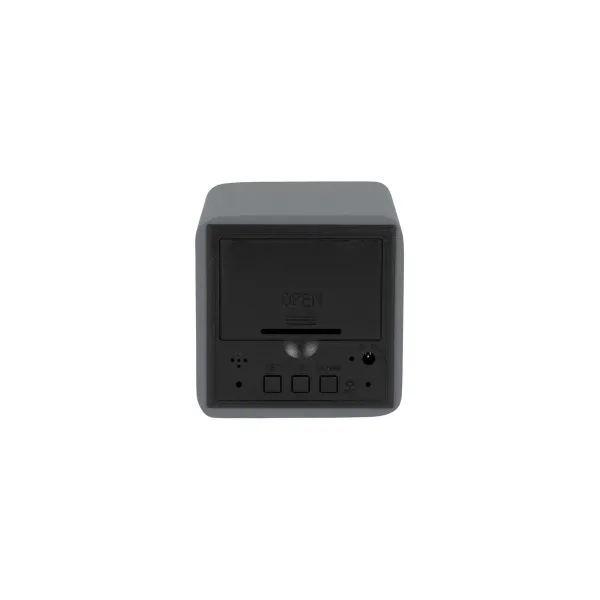 Karlsson 5982GY dizajnové LED hodiny s budíkomsivé, 7 cm