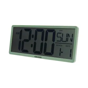Digitálne hodiny Karlsson 6020GR sivé, 35 cm