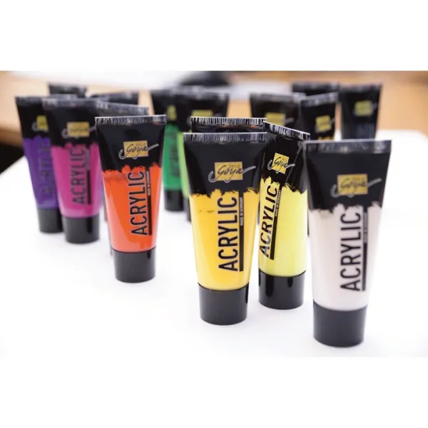 Akrylové farby Solo Goya / set 6 x 100 ml