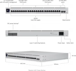 Ubiquiti UBNT USW-Enterprise-24-PoE - UniFi Switch Enterprise 24 PoE