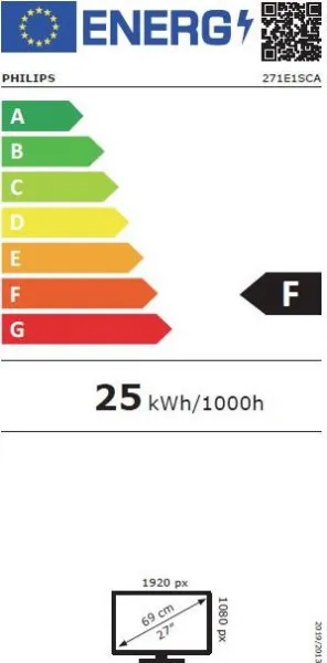 Philips MT VA LED 27" 271E1SCA/00 - VA panel, 1920x1080, D-Sub, HDMI, reproduktory, zakrivený panel