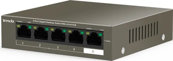 Tenda TEG1105P-4-63W - PoE AT Switch