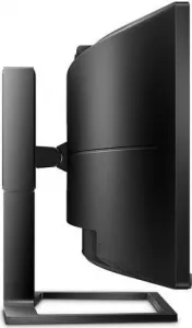 Philips MT VA LED 48,8" 499P9H/00 - VA panel, 5120x1440, 2xHDMI, DP, USB-C, RJ45, reproduktory, nast. výška, zakrivený, webová kamera