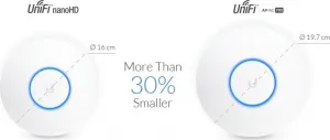 Ubiquiti UBNT UniFi AP nanoHD, 5-PACK, bez PoE! [Inside AP, 2.4+5GHz (300Mbps+1733Mbps), MU-MIMO, 802.11a/b/g/n]