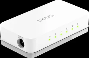 D-Link GO-SW-5E 5portový 10/100 stolový prepínač